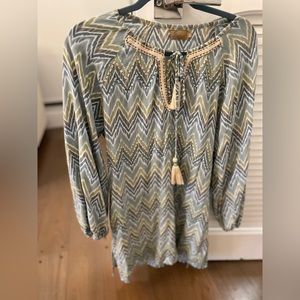 Beaded Beach Dress Tunic